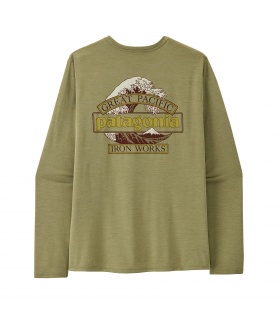 Блуза Patagonia Long Sleeved Capilene Cool Daily Shirt - Great Waves M's
