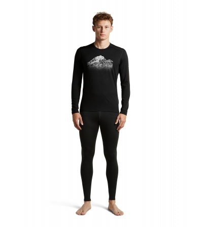 Мерино Блуза Icebreaker Merino 200 Oasis Long Sleeve Crewe Rising Light M's