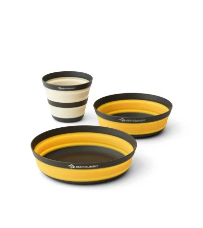 Сгъваем комплект съдове за хранене Sea To Summit Frontier Ultralight Collapsible Dinnerware Set - 3 Piece