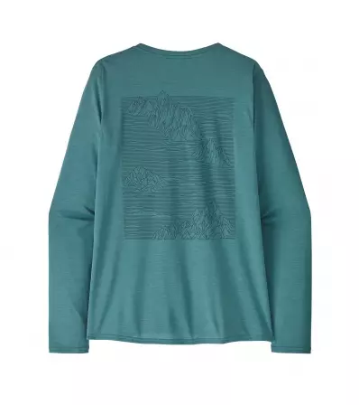 Блуза Patagonia Capilene Cool Daily Graphic Shirt Long Sleeve W's