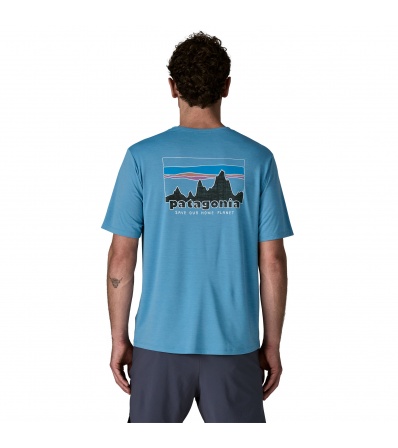 Тениска Patagonia Capilene Cool Daily Shirt - '73 Skyline M's