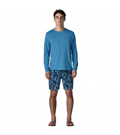 Блуза Patagonia Long-Sleeved Capilene Cool Daily Shirt - Boardshort Logo M's