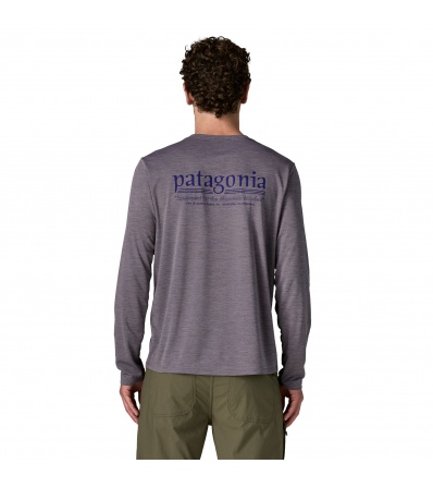 Блуза Patagonia Long-sleeved Capilene Cool Daily Shirt - Hut Tripper Ms