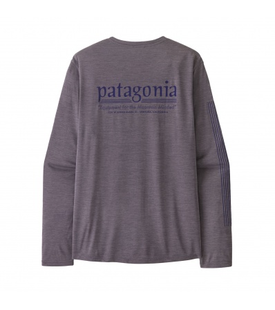 Блуза Patagonia Long-sleeved Capilene Cool Daily Shirt - Hut Tripper Ms