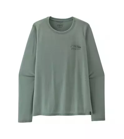 Блуза Patagonia Long-Sleeved Capilene Cool Trail Shirt - Stratapeaks W's