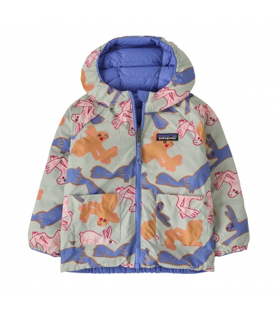 Детско Яке Patagonia Baby Reversible Down Sweater Hoody