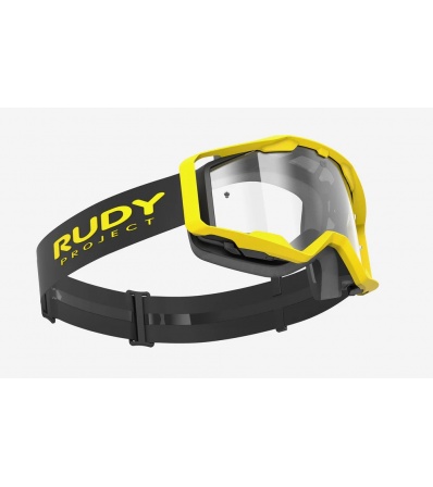 Маска Rudy Project Goggle Override Yellow Matte - Transparent