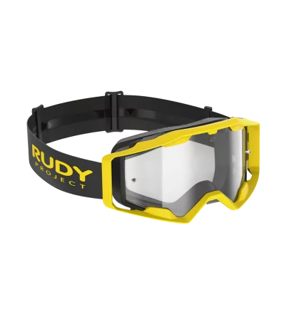 Маска Rudy Project Goggle Override Yellow Matte - Transparent