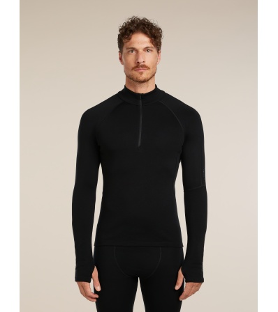Мерино Блуза Icebreaker 300 MerinoFine Polar Long Sleeve Half Zip Thermal Top M's