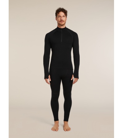 Мерино Блуза Icebreaker 300 MerinoFine Polar Long Sleeve Half Zip Thermal Top M's