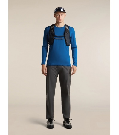 Мерино Блуза Icebreaker Merino 200 Oasis Long Sleeve Crewe Lazurite M's