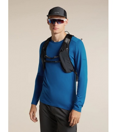 Мерино Блуза Icebreaker Merino 200 Oasis Long Sleeve Crewe Lazurite M's