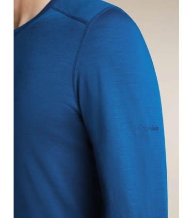 Мерино Блуза Icebreaker Merino 200 Oasis Long Sleeve Crewe Lazurite M's