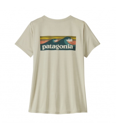 Тениска Patagonia Capilene Cool Daily Shirt - Boardshort Logo W's