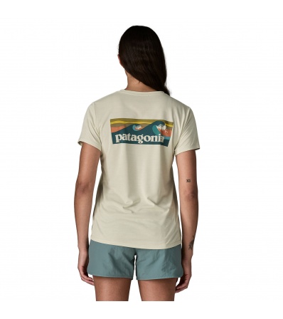 Тениска Patagonia Capilene Cool Daily Shirt - Boardshort Logo W's