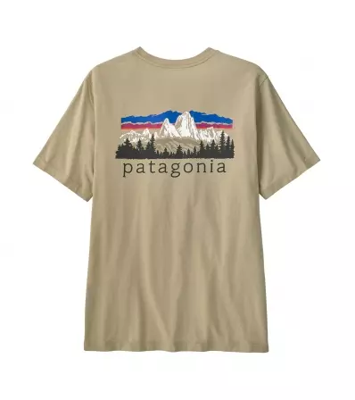 Тениска Patagonia Fitz Roy Foothills T-Shirt M's