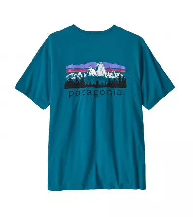 Тениска Patagonia Fitz Roy Foothills T-Shirt M's