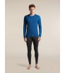 Мерино Блуза Icebreaker Merino 200 Oasis Long Sleeve Crewe Lazurite M's