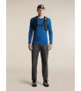 Мерино Блуза Icebreaker Merino 200 Oasis Long Sleeve Crewe Lazurite M's
