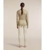 Мерино Блуза Icebreaker Merino 200 Oasis Long Sleeve Crewe Moss Bloom AOP W's