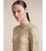Мерино Блуза Icebreaker Merino 200 Oasis Long Sleeve Crewe Moss Bloom AOP W's