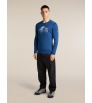 Мерино Блуза Icebreaker Merino 200 Oasis Long Sleeve Crewe Rising Light M's