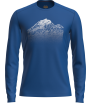 Мерино Блуза Icebreaker Merino 200 Oasis Long Sleeve Crewe Rising Light M's