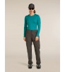 Мерино Блуза Icebreaker Merino 200 Oasis Long Sleeve Crewe Tidal Teal W's
