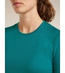 Мерино Блуза Icebreaker Merino 200 Oasis Long Sleeve Crewe Tidal Teal W's