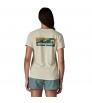 Тениска Patagonia Capilene Cool Daily Shirt - Boardshort Logo W's